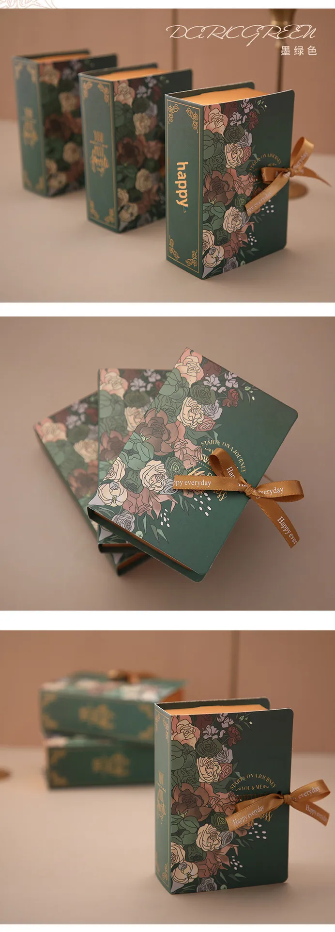 Creative Books Candy Box INS Wind Accompanying Gift Wedding Candy Box Gift Packaging Box Wedding Candy Gift Box display picture 4