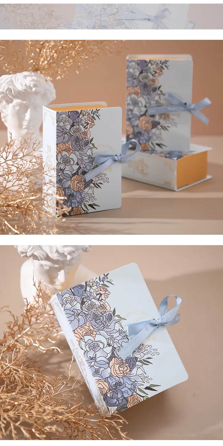 Creative Books Candy Box INS Wind Accompanying Gift Wedding Candy Box Gift Packaging Box Wedding Candy Gift Box display picture 6