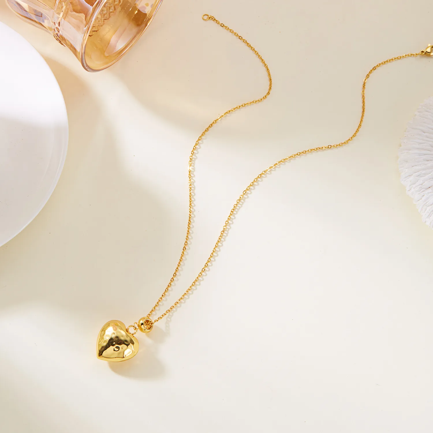 Casual Elegant Modern Style Heart Shape 304 Stainless Steel Women's Pendant Necklace display picture 26