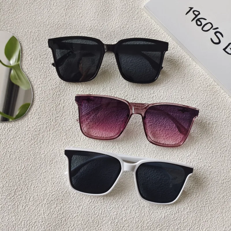 IG Style Casual Vacation Square Pc Square Full Frame Glasses display picture 2