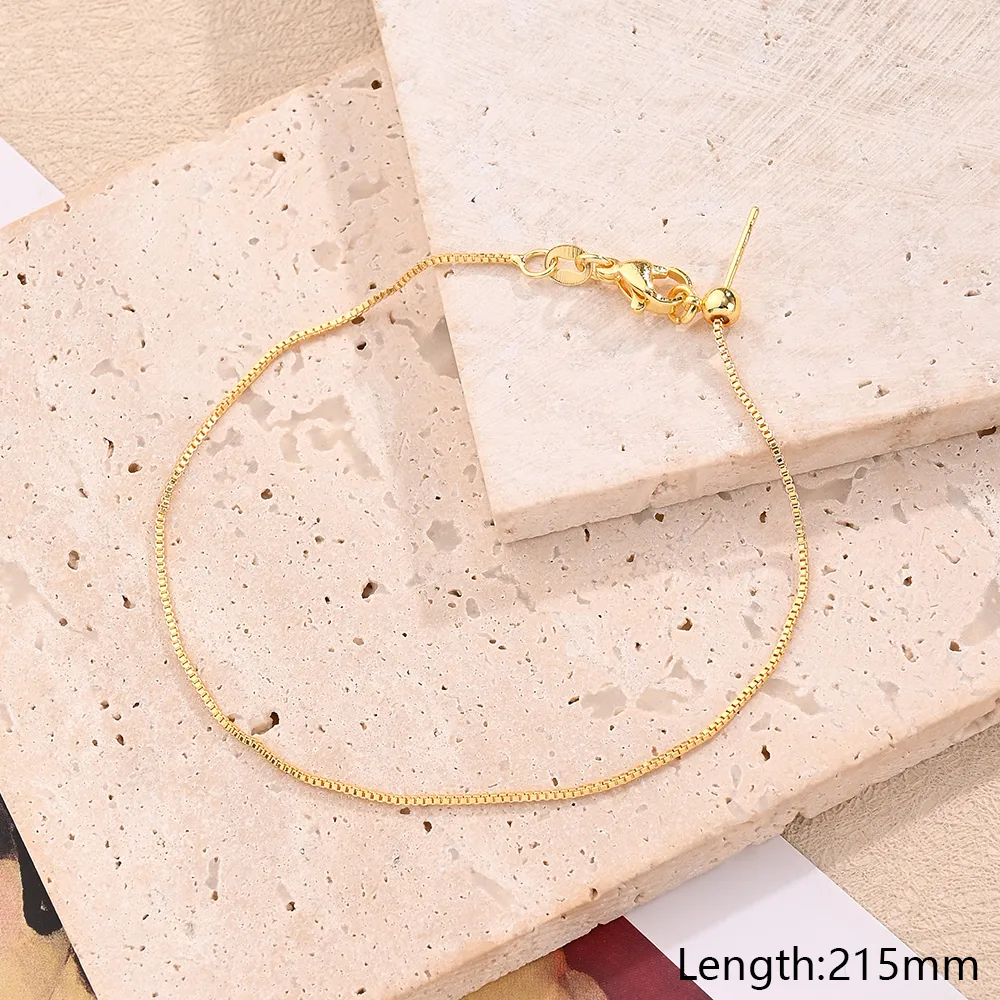 Casual Basic Simple Style Simple Copper Polishing Plating 18K Gold Plated White Gold Plated Silver Plated Jewelry Accessories display picture 2