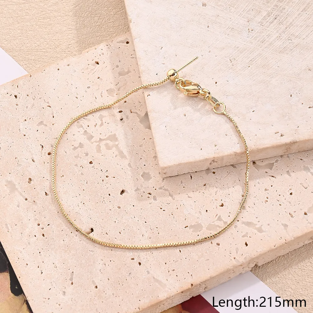 Casual Basic Simple Style Simple Copper Polishing Plating 18K Gold Plated White Gold Plated Silver Plated Jewelry Accessories display picture 4