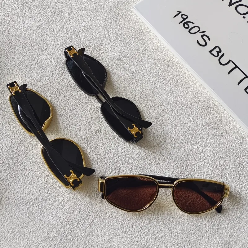 Hip-Hop Vacation Oval Pc Resin Toad Glasses Avaitor Full Frame Glasses display picture 6