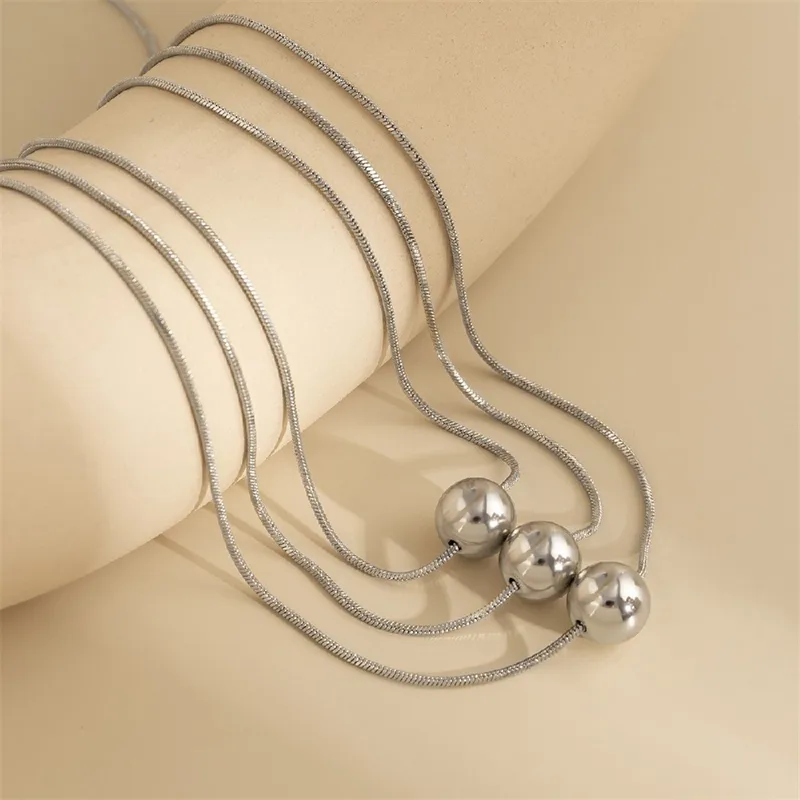 Elegant Glam Vintage Style Round Heart Shape Eye Imitation Pearl Alloy Women's Layered Necklaces Pendant Necklace display picture 21