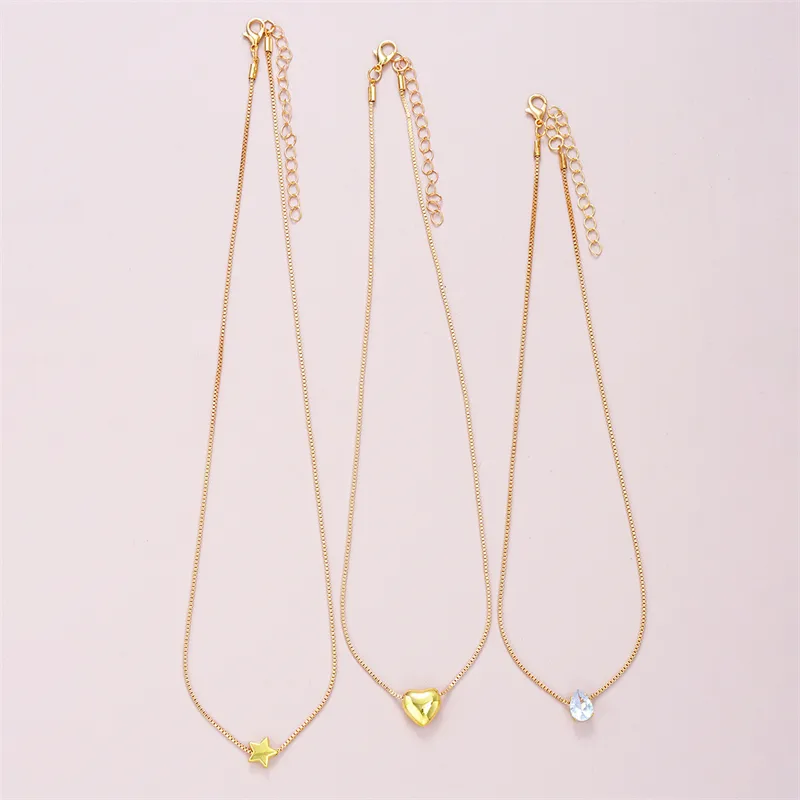 Elegant Glam Vintage Style Round Heart Shape Eye Imitation Pearl Alloy Women's Layered Necklaces Pendant Necklace display picture 8