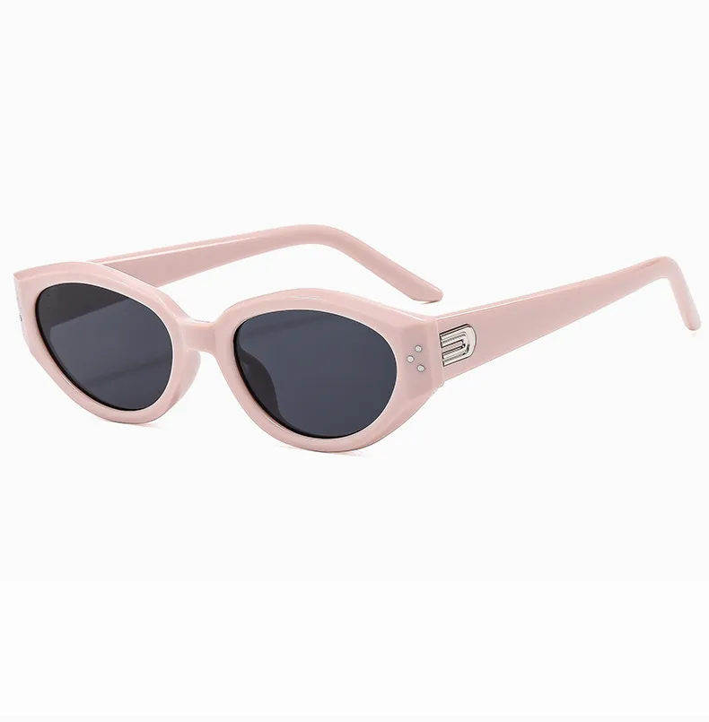 Elegant Solid Color Ac Cat Eye Full Frame Glasses display picture 3