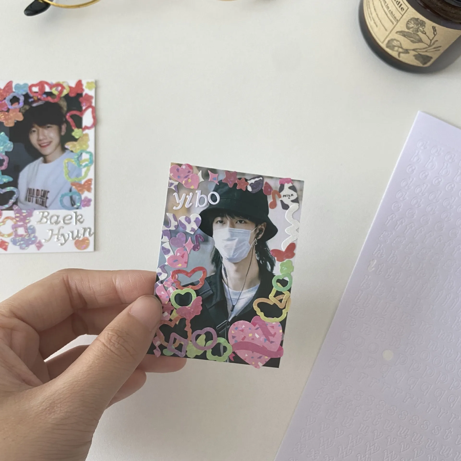 Office/cultural/stationery Stickers - Bookshelf Books Lamp display picture 4