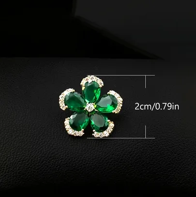 Elegant Flower Alloy Women's Brooches display picture 1