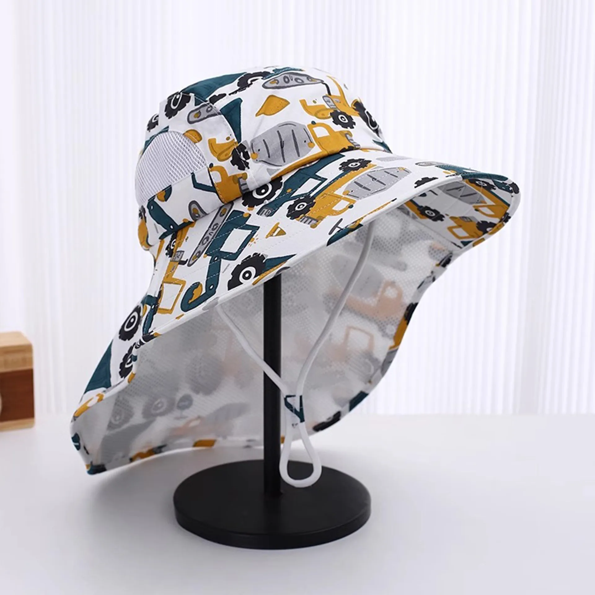 Children Unisex Cute Simple Style Sports Cartoon Bucket Hat display picture 3