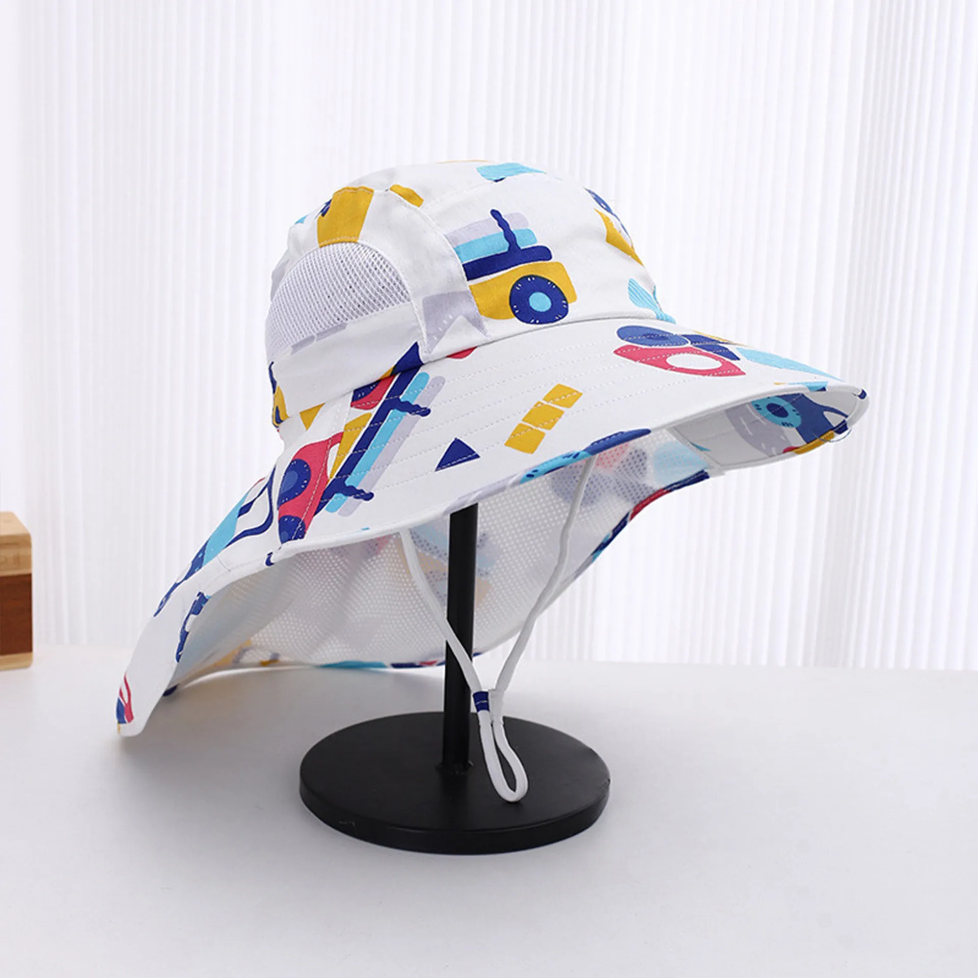Children Unisex Cute Simple Style Sports Cartoon Bucket Hat display picture 4