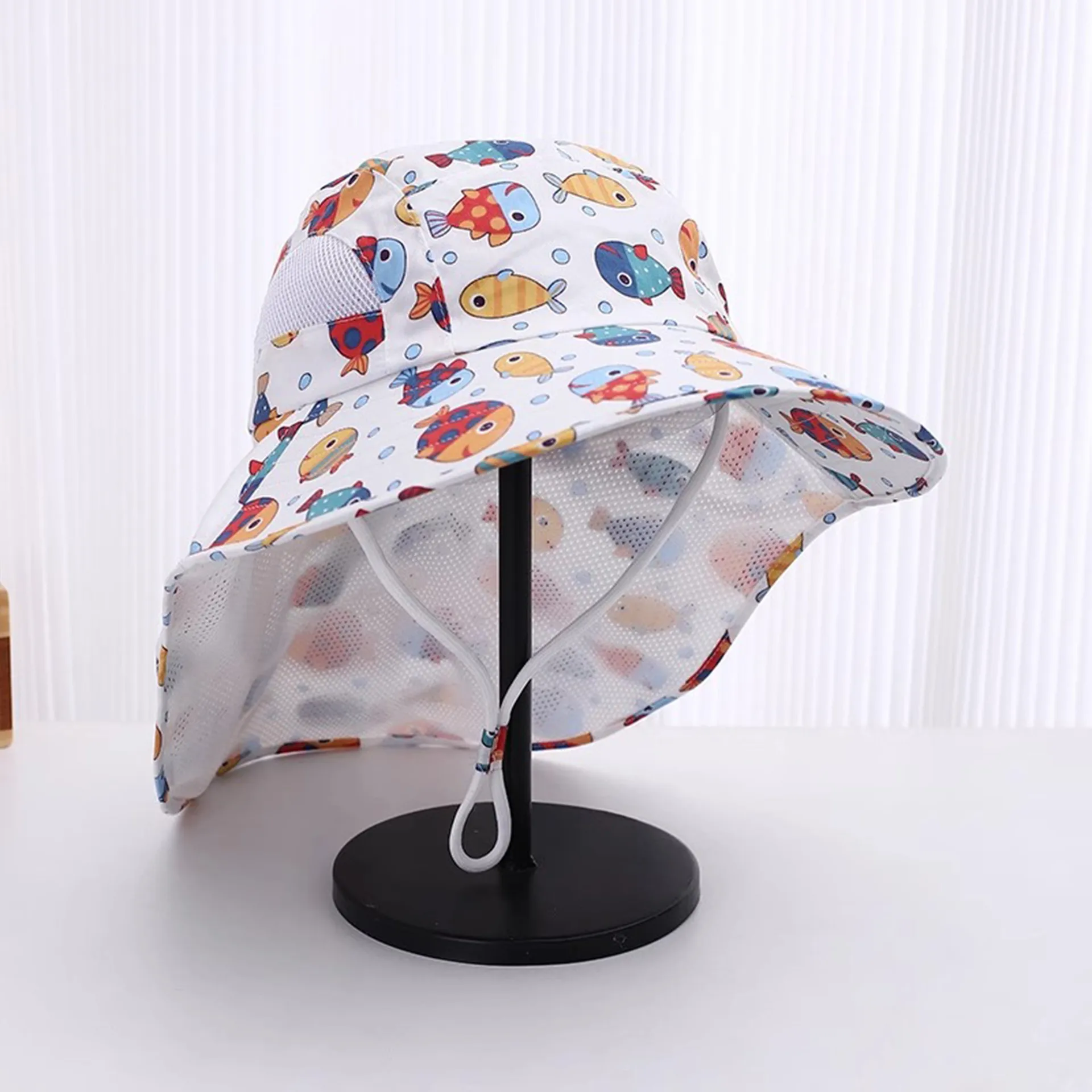 Children Unisex Cute Simple Style Sports Cartoon Bucket Hat display picture 2