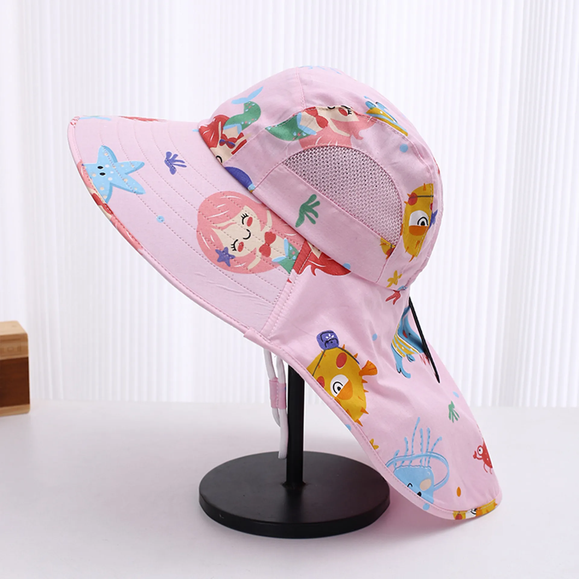 Children Unisex Cute Simple Style Sports Cartoon Bucket Hat display picture 6