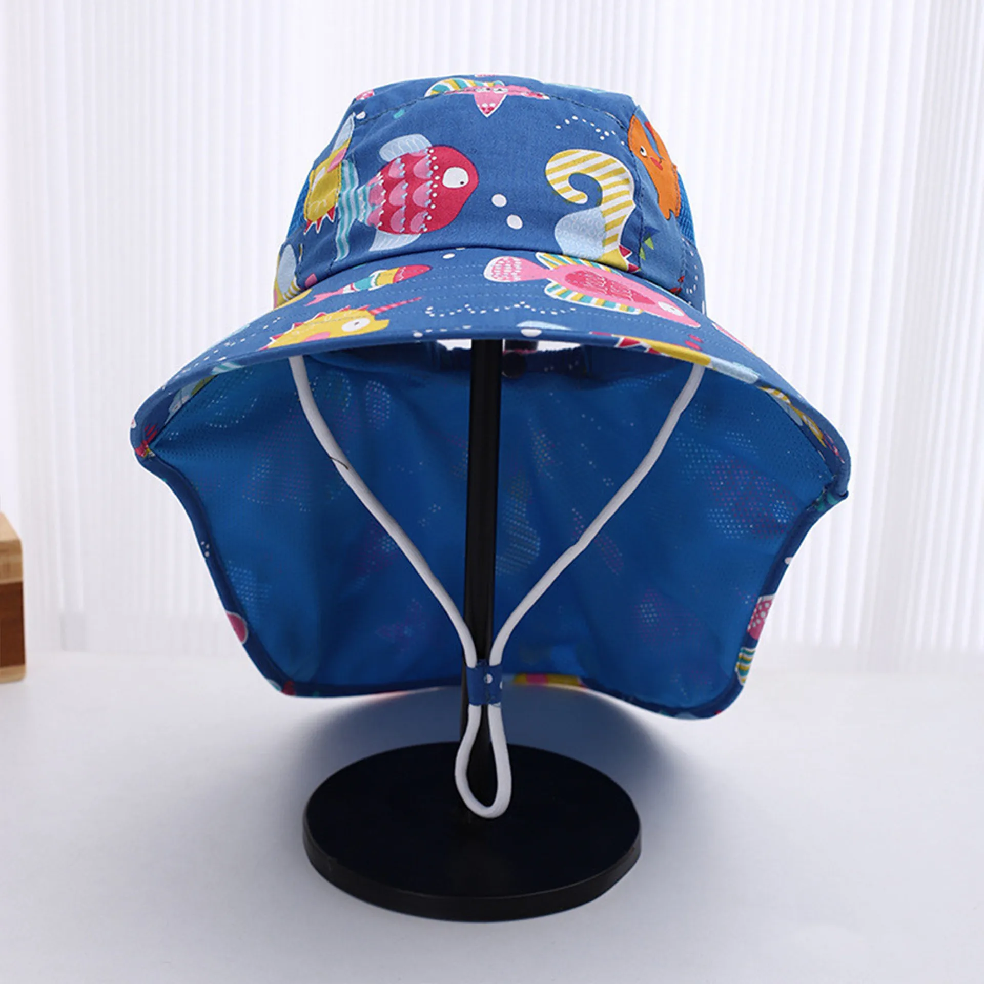 Children Unisex Cute Simple Style Sports Cartoon Bucket Hat display picture 11