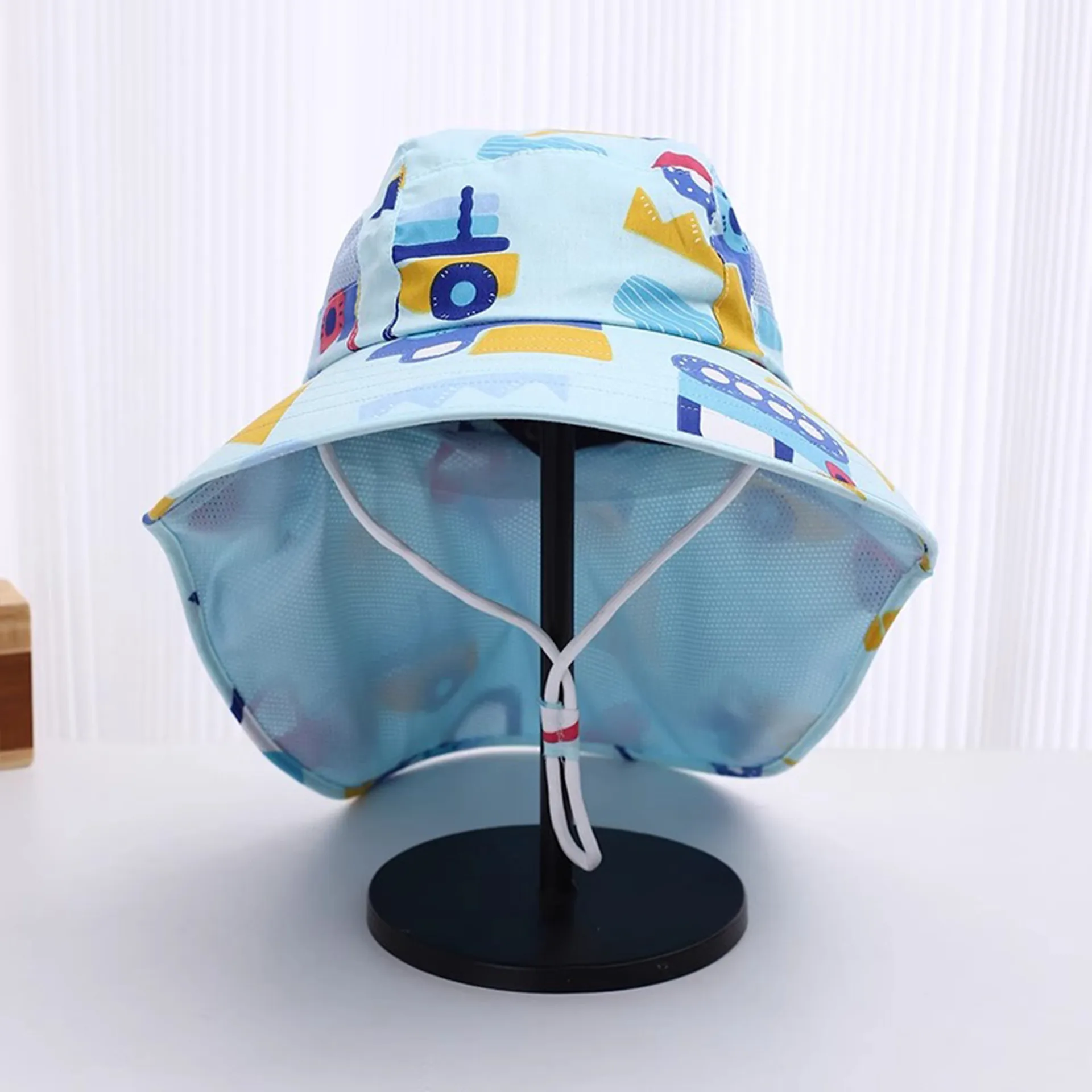 Children Unisex Cute Simple Style Sports Cartoon Bucket Hat display picture 17