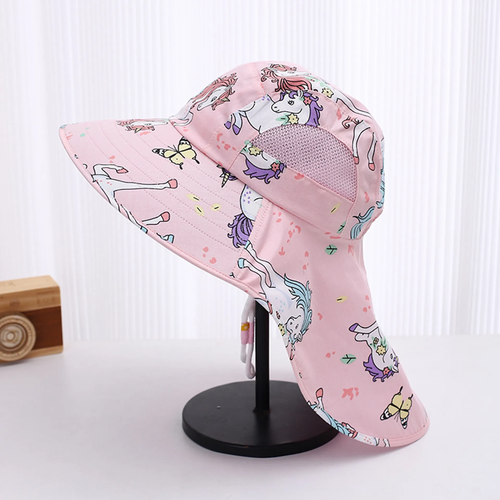 Children Unisex Cute Simple Style Sports Cartoon Bucket Hat display picture 29
