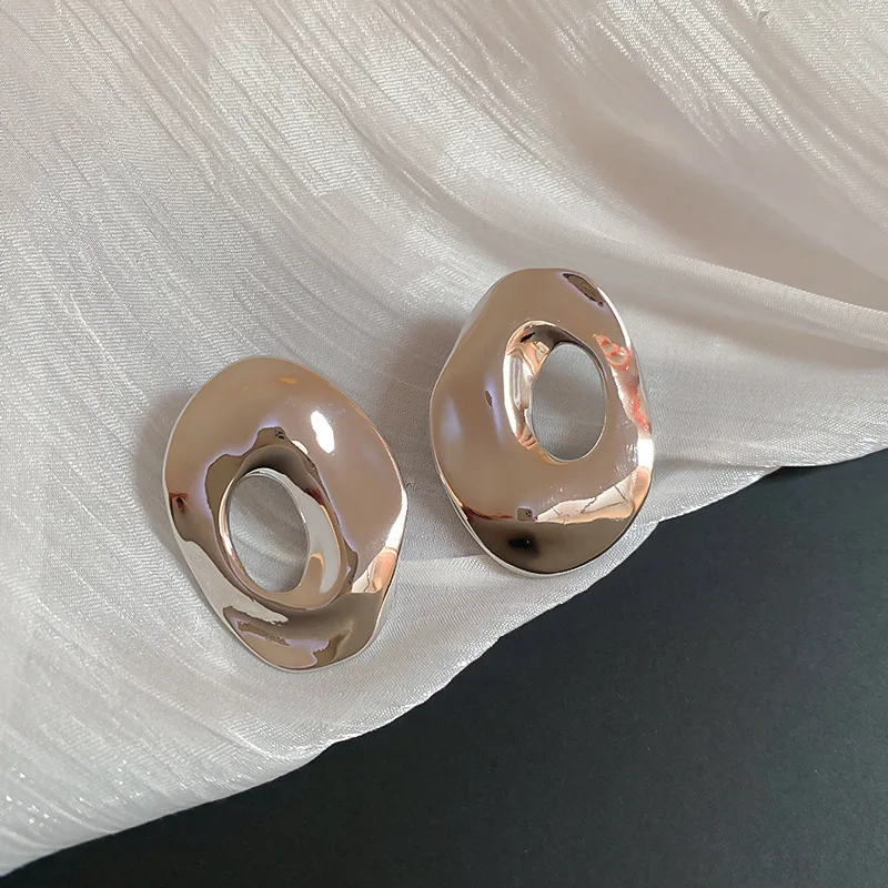 1 Pair Vintage Style Simple Style Geometric Plating Alloy Ear Studs display picture 13