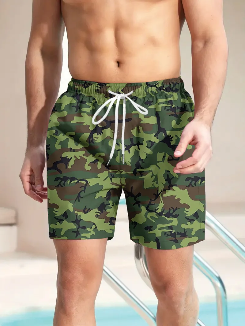 Men's 3D Print Streetwear Regular Fit Men's Bottoms display picture 2
