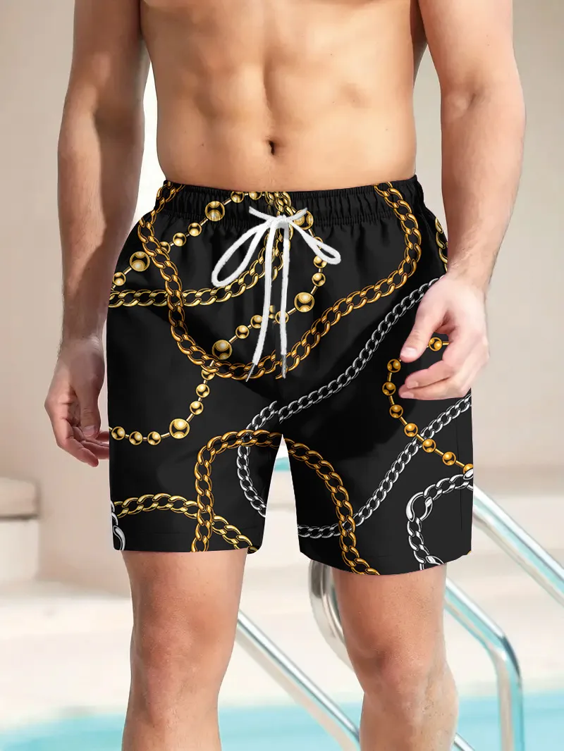 Men's 3D Print Streetwear Regular Fit Men's Bottoms display picture 6