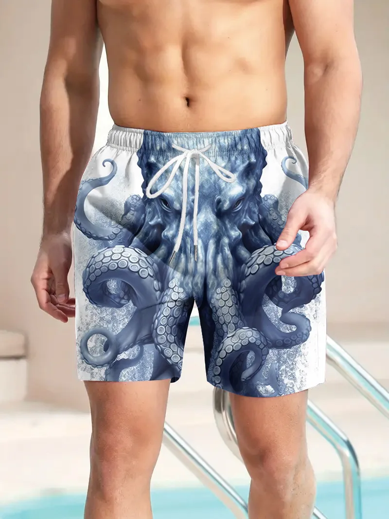 Men's 3D Print Streetwear Regular Fit Men's Bottoms display picture 13