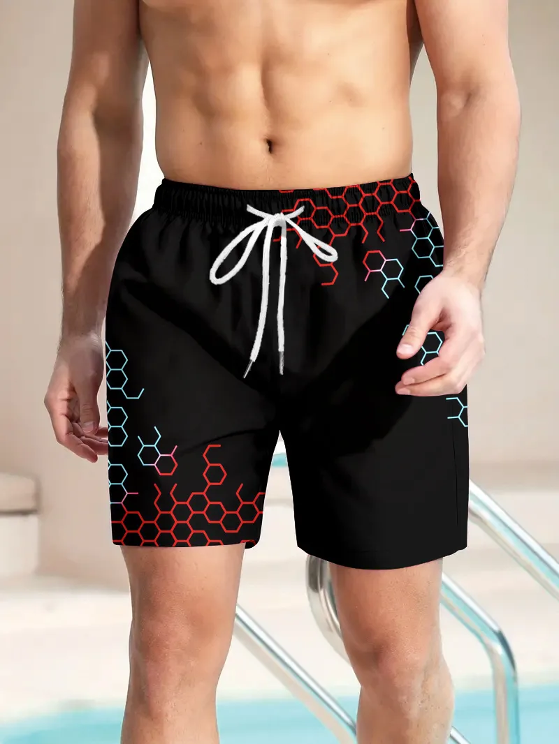 Men's 3D Print Streetwear Regular Fit Men's Bottoms display picture 14