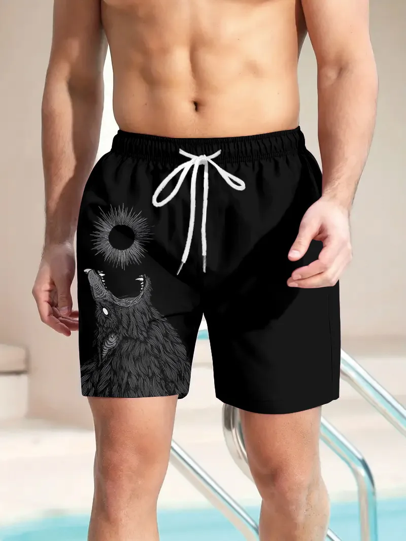 Men's 3D Print Streetwear Regular Fit Men's Bottoms display picture 16