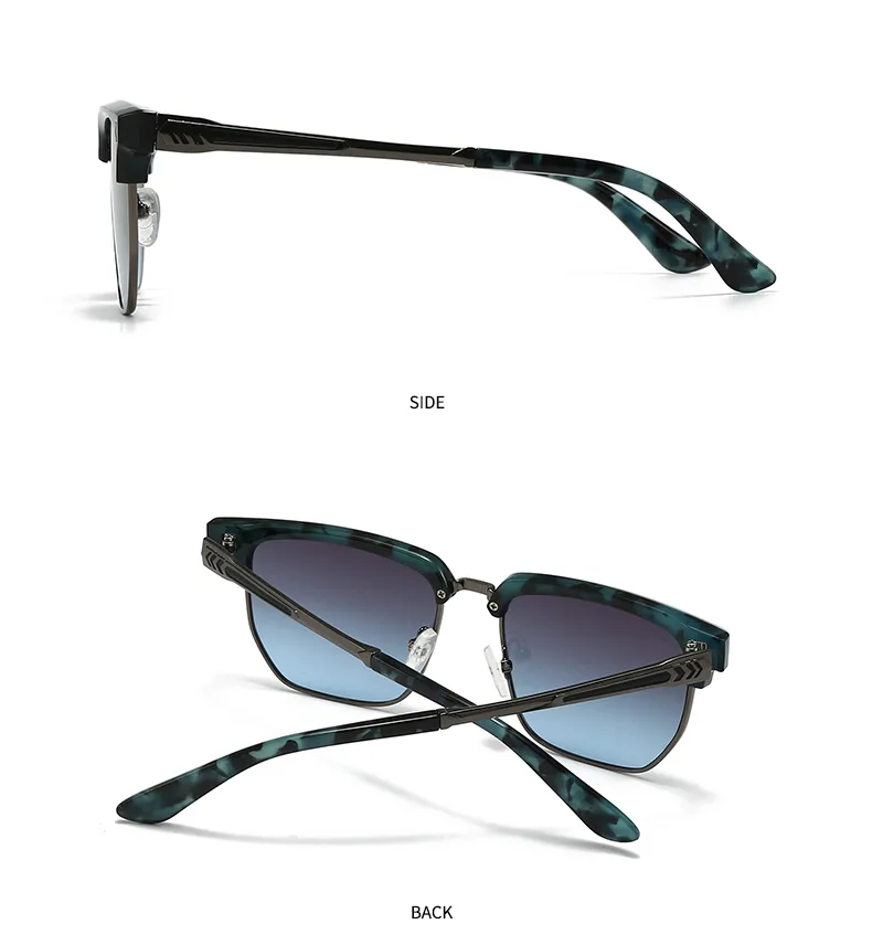 Casual Modern Style Solid Color Pc Polygon Full Frame Glasses display picture 8