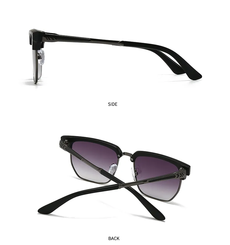 Casual Modern Style Solid Color Pc Polygon Full Frame Glasses display picture 13