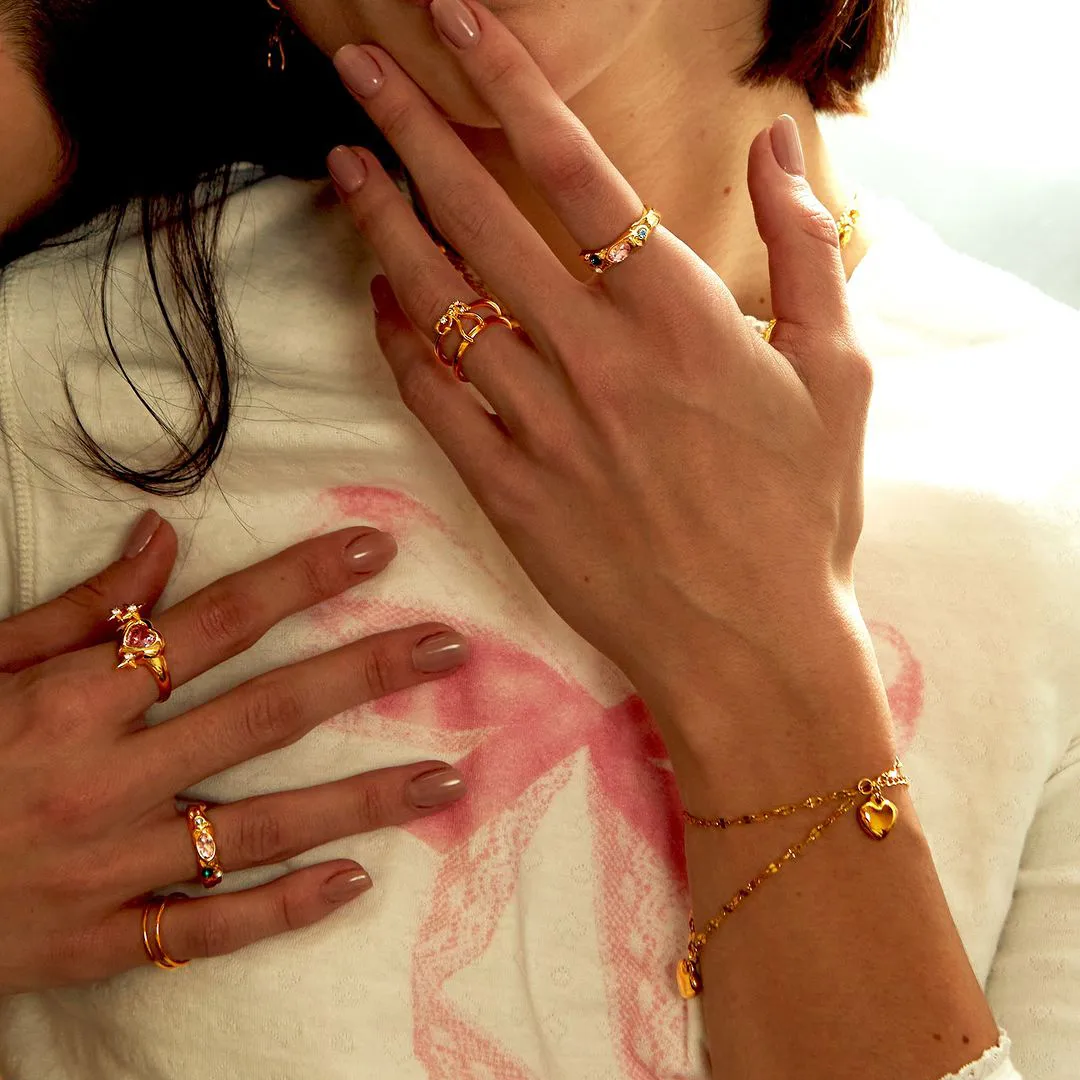 Modern Style Simple Style Geometric 304 Stainless Steel Women's Rings display picture 10
