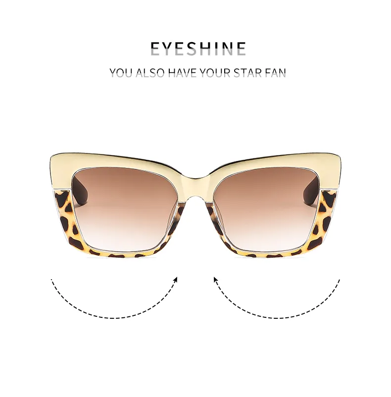 Casual Color Block Ac Square Full Frame Glasses display picture 3