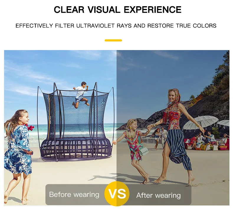 Casual Color Block Ac Square Full Frame Glasses display picture 7