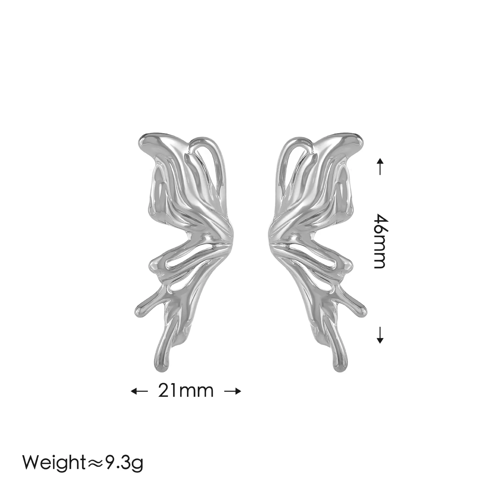 Elegant Simple Style Solid Color 304 Stainless Steel Titanium Steel Plating 18K Gold Plated Women's Earrings Necklace display picture 3