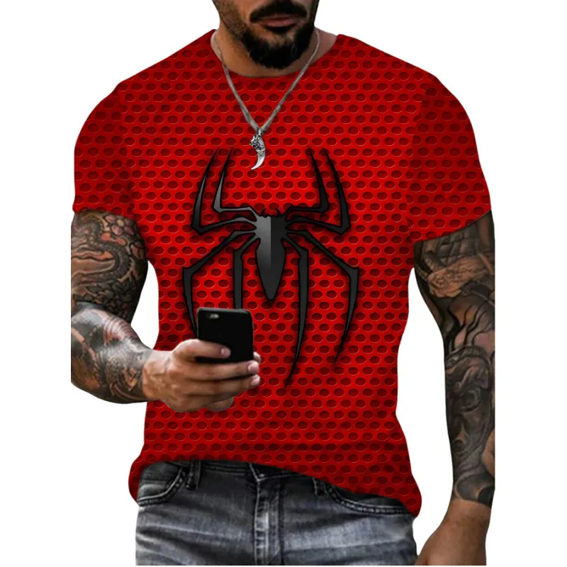 Men's Letter Cattle Simple Style Round Neck Short Sleeve Loose Men's T-shirt display picture 11