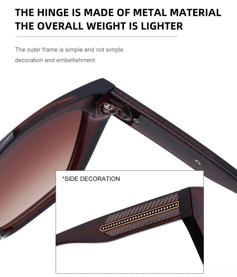 Vacation Classic Style Solid Color Pc Cat Eye Full Frame Glasses display picture 9