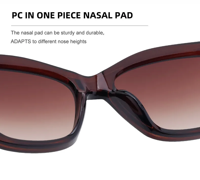 Vacation Classic Style Solid Color Pc Cat Eye Full Frame Glasses display picture 10