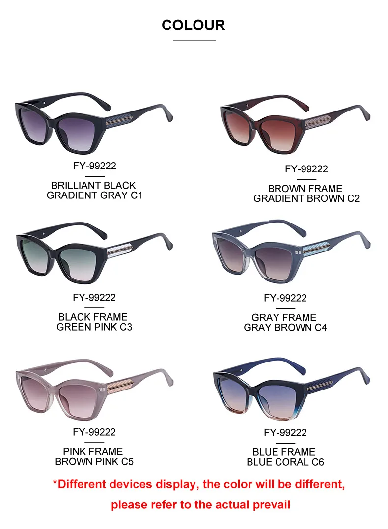 Vacation Classic Style Solid Color Pc Cat Eye Full Frame Glasses display picture 11