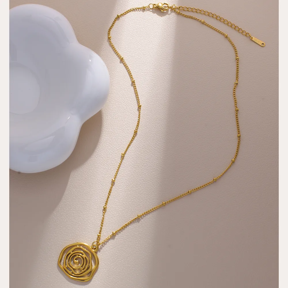 Romantic Simple Style Heart Shape Wings Lock 304 Stainless Steel Women's Pendant Necklace display picture 7