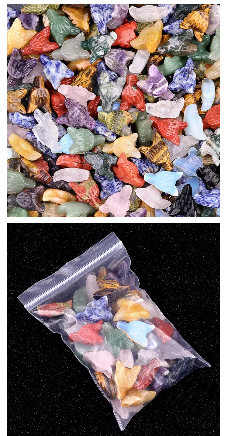 Vacation Simple Style Animal Crystal Agate Ornaments Artificial Decorations display picture 2