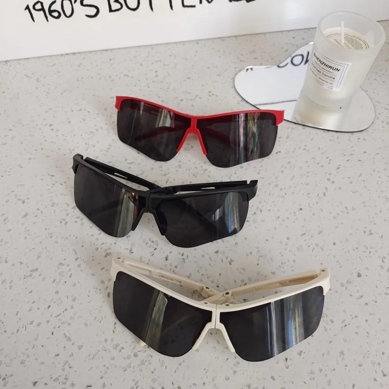 Casual Vacation Solid Color Pc Resin Avaitor Full Frame Glasses display picture 2