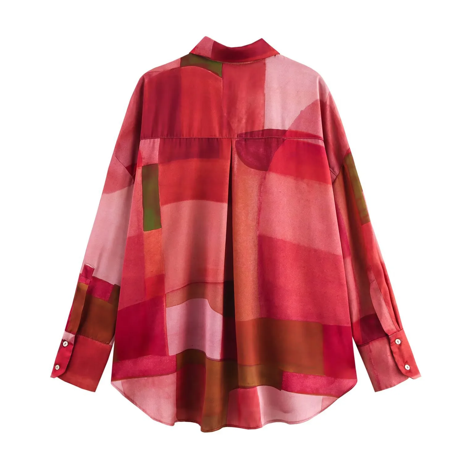 Women's Blouse Long Sleeve Blouses Casual Elegant Streetwear Solid Color display picture 10