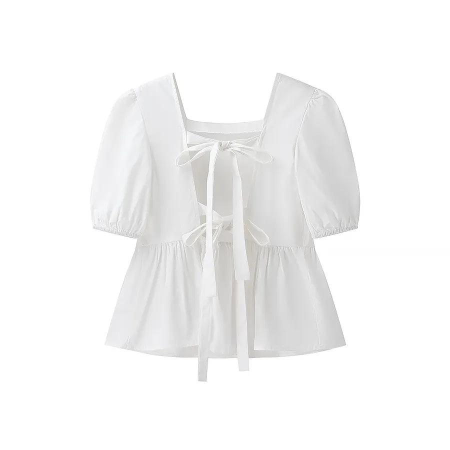 Women's Blouse Half Sleeve Blouses Streetwear Solid Color display picture 17
