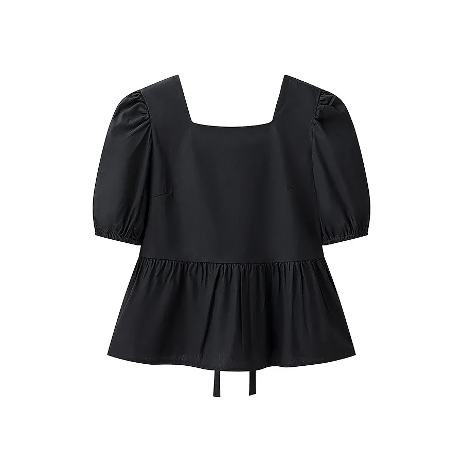 Women's Blouse Half Sleeve Blouses Streetwear Solid Color display picture 2
