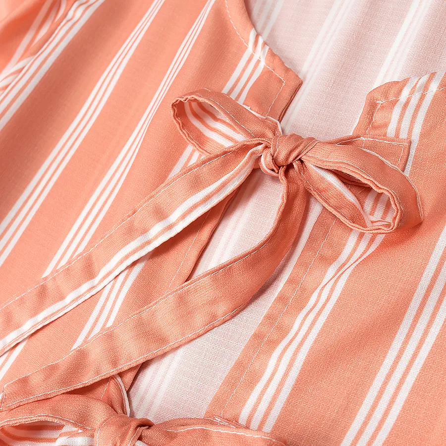 Women's Blouse Half Sleeve Blouses Casual Elegant Streetwear Stripe display picture 15