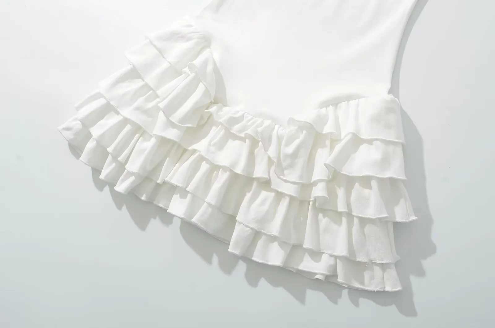 Women's A- Line Skirt Streetwear Round Neck Sleeveless Solid Color Above Knee Holiday Banquet Selfie display picture 13