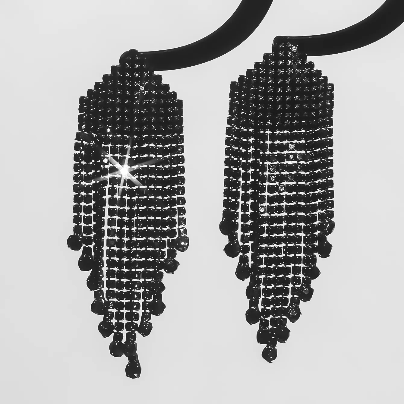 1 Pair Vacation Simple Style Solid Color Inlay Copper Rhinestones Ear Studs display picture 19