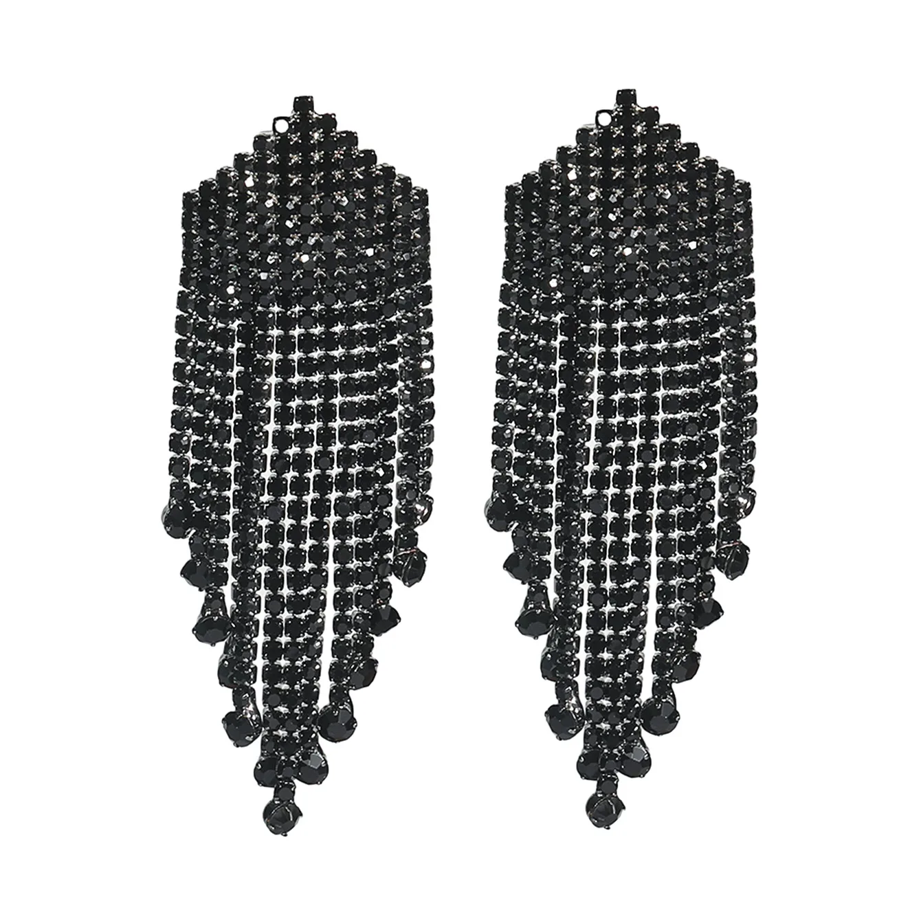 1 Pair Vacation Simple Style Solid Color Inlay Copper Rhinestones Ear Studs display picture 18