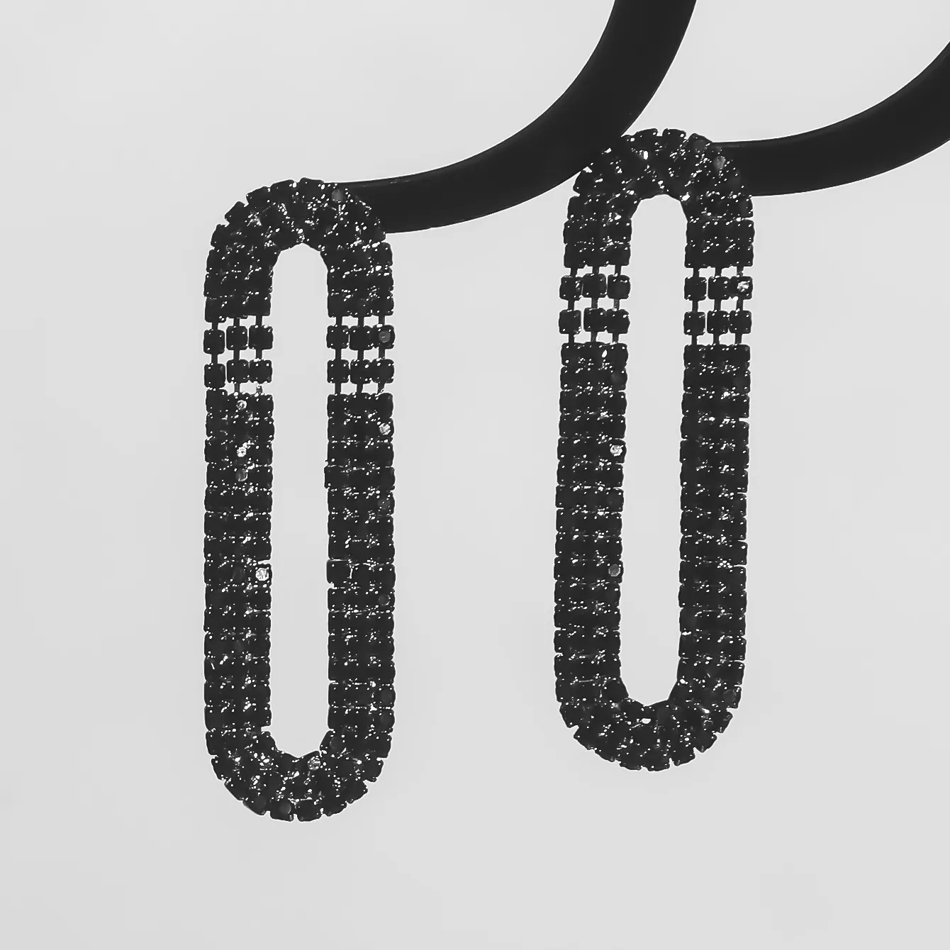 1 Pair Vacation Simple Style Solid Color Inlay Copper Rhinestones Ear Studs display picture 22