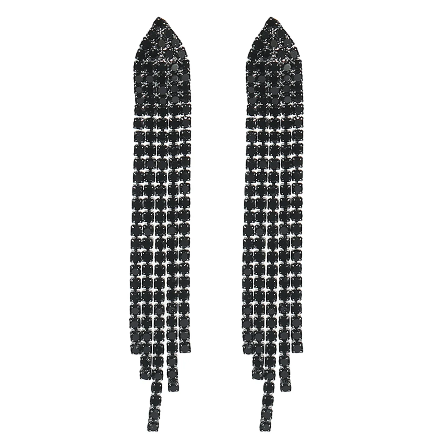 1 Pair Vacation Simple Style Solid Color Inlay Copper Rhinestones Ear Studs display picture 60