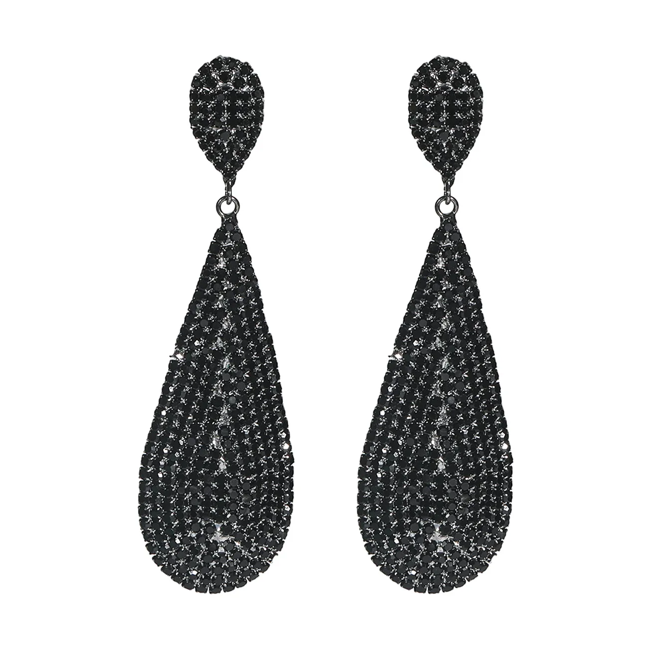 1 Pair Vacation Simple Style Solid Color Inlay Copper Rhinestones Ear Studs display picture 64