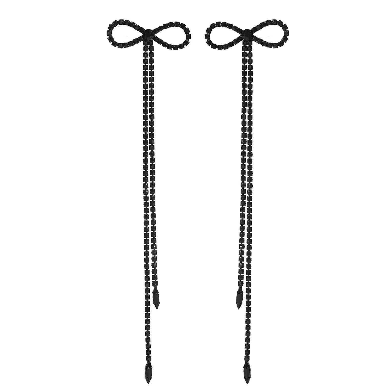 1 Pair Vacation Simple Style Solid Color Inlay Copper Rhinestones Ear Studs display picture 76