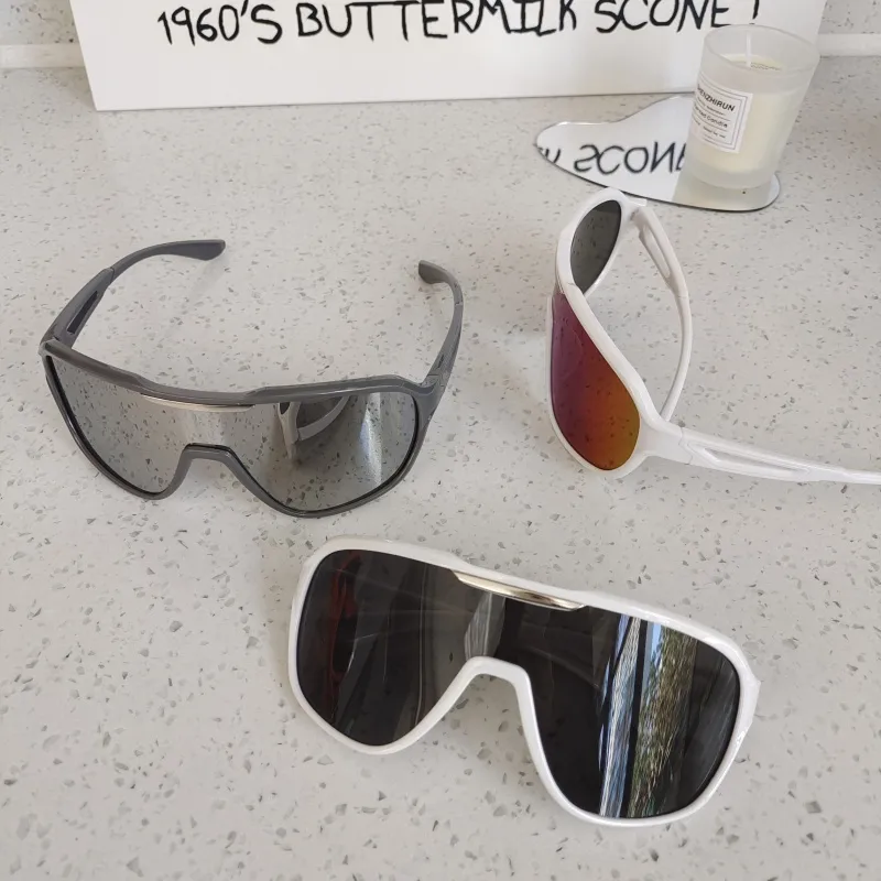 Casual Cool Style Geometric Pc Resin Avaitor Full Frame Glasses display picture 5
